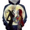 Nightmare Before Christmas 3D All Over Print Hoodie