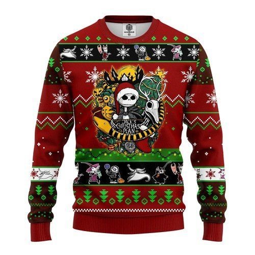 Nightmare Before Christmas For Unisex Ugly Christmas Sweater Nightmare Before Christmas For Unisex Ugly Christmas Sweater