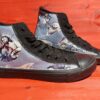 Nightmare Before Christmas Jack And Sally Blue Grey High Top Shoes