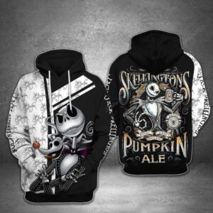 Nightmare Before Christmas Jack Skellingtons 3D All Over Print Hoodie