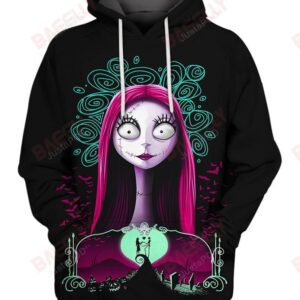 Nightmare Before Christmas Sallys 3D All Over Print Hoodie