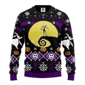 Nightmare Before Xmas Ugly Christmas Sweater
