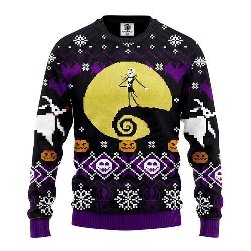 Nightmare Before Xmas Ugly Christmas Sweater Nightmare Before Xmas Ugly Christmas Sweater