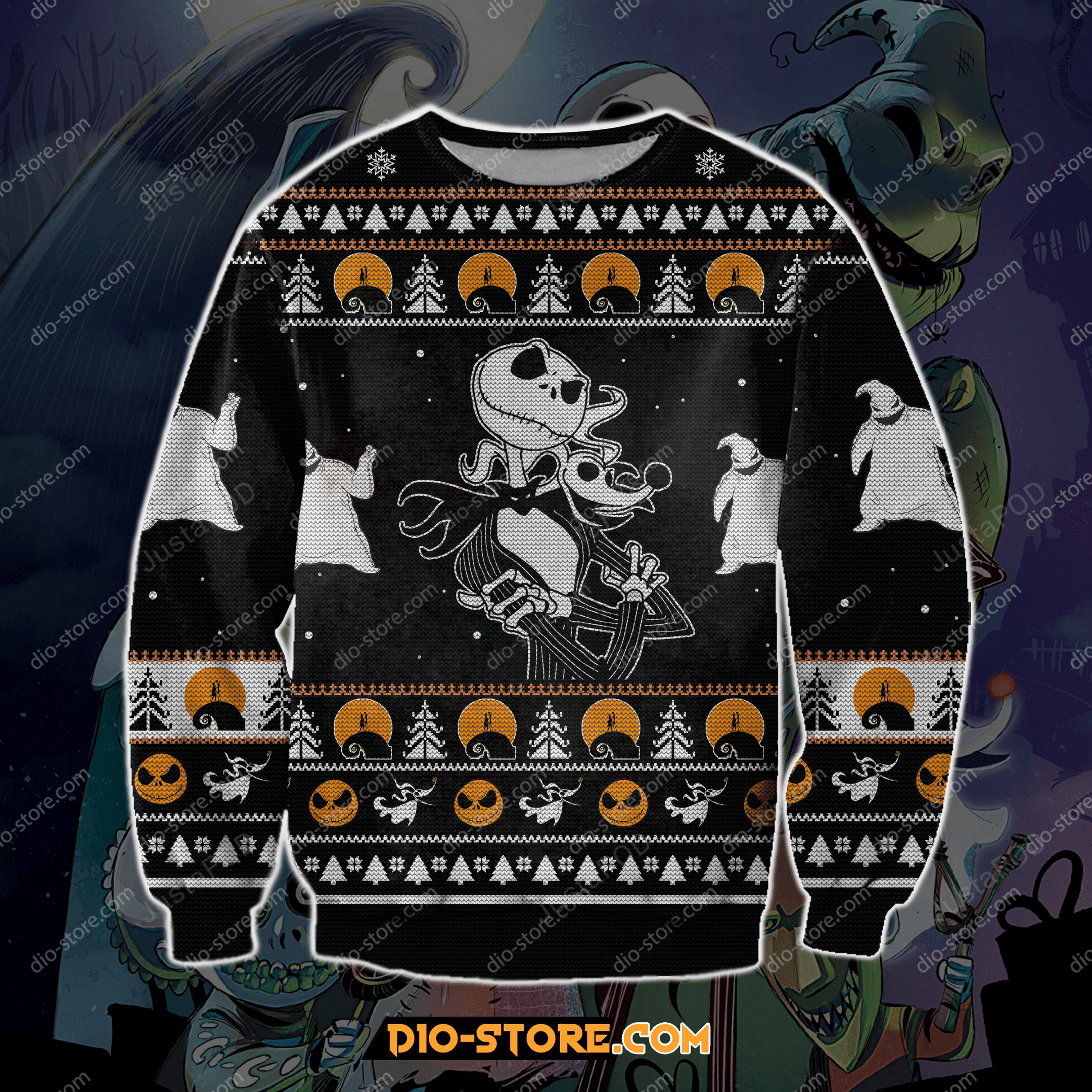 Nightmare Before Xmas Ugly Sweater Nightmare Before Xmas Ugly Sweater