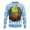 North Carolina Tar Heels Grinch Hug Ugly Christmas Sweater