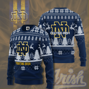 Notre Dame Fighting Irish Ugly Christmas Sweater
