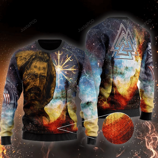 Odin Viking Ugly Ugly Christmas Sweater Odin Viking Ugly Ugly Christmas Sweater