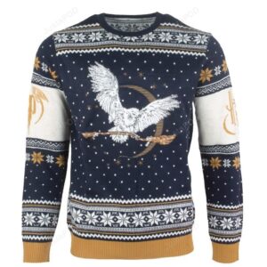 Official Harry Potter Hedwig Christmas Ugly Sweater