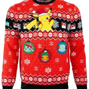 Official Pokemon Christmas Ugly Sweater