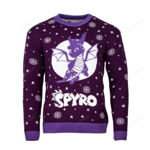 Official Spyro the Dragon Christmas Ugly Sweater