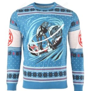 Official Star Wars AT-AT Battle of Hoth Christmas Ugly Sweater
