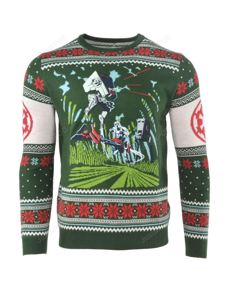 Official Star Wars Battle of Endor Christmas Ugly Sweater Official Star Wars Battle of Endor Christmas Ugly Sweater