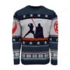 Official Star Wars Luke Vs Darth Christmas Ugly Sweater