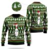 Oh Bowly Night With Christmas Patterns For Bowling And Sport Lovers Ugly Christmas Sweater