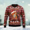 Oh For Fox Sake HT021103 Ugly Christmas Sweater unisex womens & mens