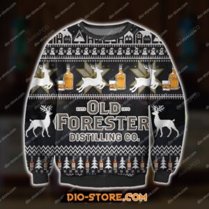 Old Forester Knitting Pattern Ugly Christmas Sweater