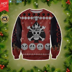 One Piece Portgas D. Ace Ugly Christmas Sweater
