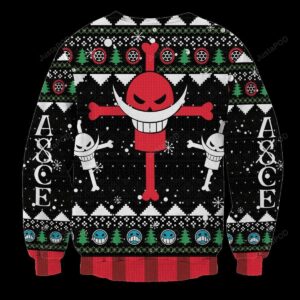 One Piece White Beard Logo Ugly Christmas Sweater