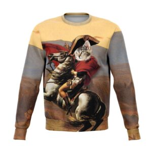 Patriotic Cat Ugly Christmas Sweater