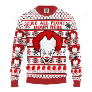 Pennywise Horror Ugly Christmas Sweater