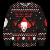 Pennywise We All Float Ugly Christmas Sweater