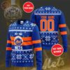 Personalized Custom Name And Number New York Mets Christmas For Fans Ugly Christmas Sweater