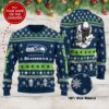 Personalized Custom Name Seattle Seahawks Ugly Christmas Sweater