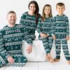Philadelphia Eagles Best Holiday Matching Family Christmas Pajamas Ugly Christmas Sweater