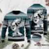 Philadelphia Eagles D Full Printed Sweater Shirt For Football Fan NFL Jersey Ugly Christmas Sweater