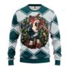Philadelphia Eagles Pug Dog Christmas For Unisex Ugly Christmas Sweater