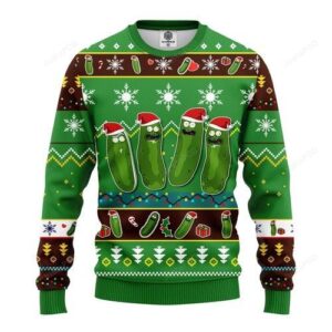 Pickle Rick Rick And Morty Christmas For Cartoon Lovers Ugly Christmas Sweater