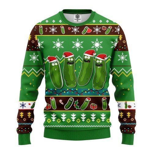 Pickle Rick ? Rick And Morty Ugly Christmas Sweater Pickle Rick ? Rick And Morty Ugly Christmas Sweater