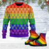 Pig Colorful Rainbow Jeffree Star For Unisex Ugly Christmas Sweater