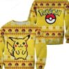 Pikachu Pokemon Ugly Christmas Sweater