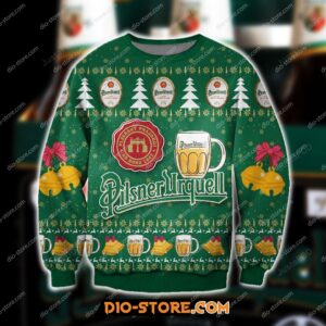Pilsner Urquell Knitting Ugly Christmas Sweater