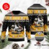 Pittsburgh Steelers Disney Donald Duck Mickey Mouse Goofy Personalized Ugly Christmas Sweater