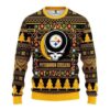 Pittsburgh Steelers Grateful Dead Ugly Christmas Sweater