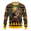 Pittsburgh Steelers Groot Hug For Unisex Ugly Christmas Sweater