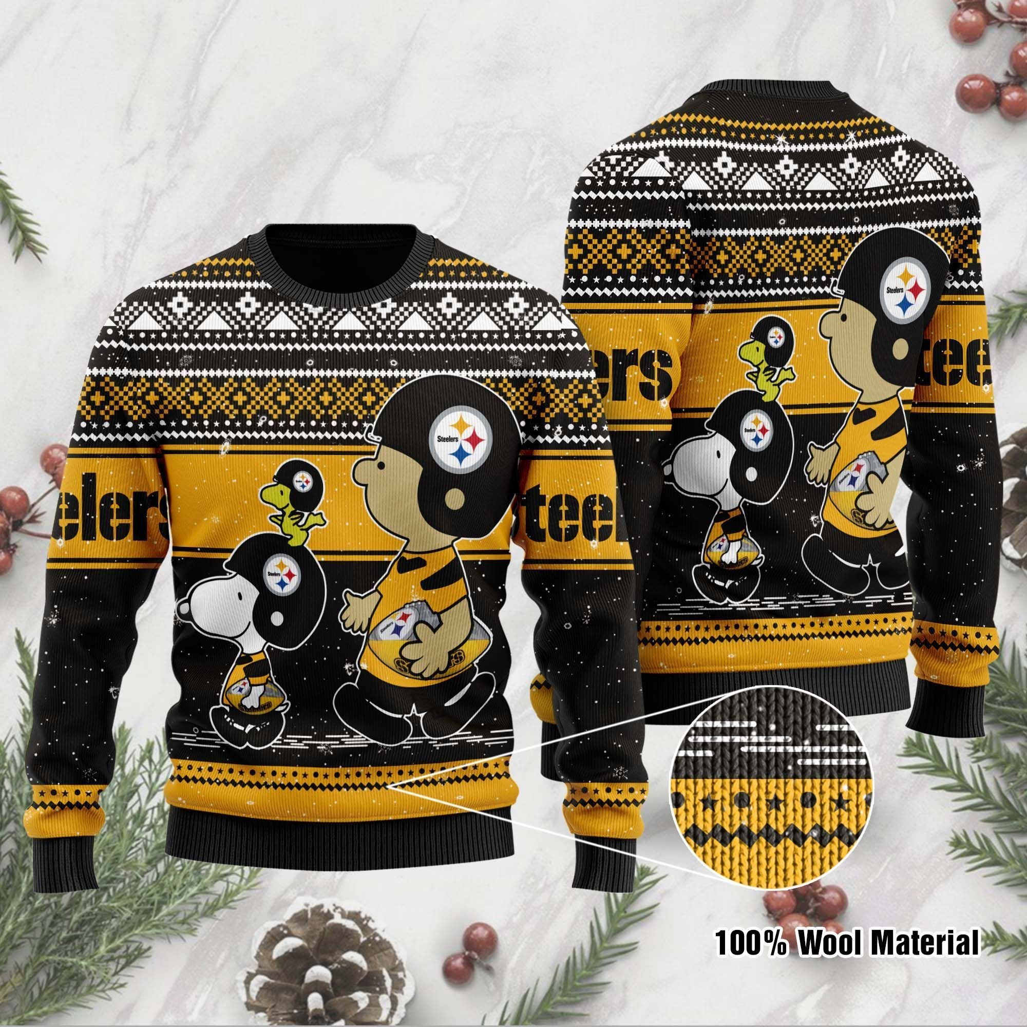 Pittsburgh Steelers Sweater Ugly Christmas Sweater Pittsburgh Steelers Sweater Ugly Christmas Sweater