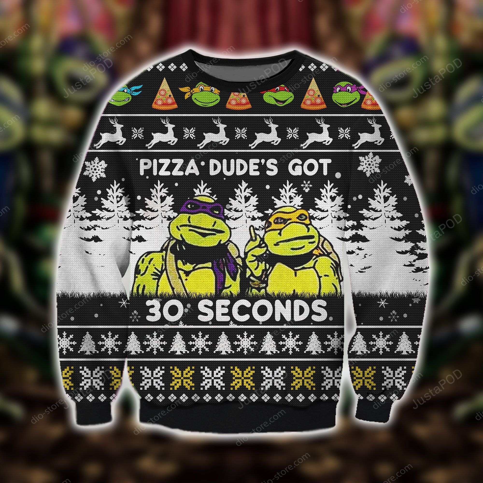 Pizza Dudes Got 30 Seconds Knitting Pattern Ugly Sweater Pizza Dudes Got 30 Seconds Knitting Pattern Ugly Sweater