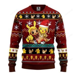 Pokemon Cute Noel Ugly Christmas Sweater