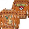 Pokemon Dragonite Ugly Christmas Sweater