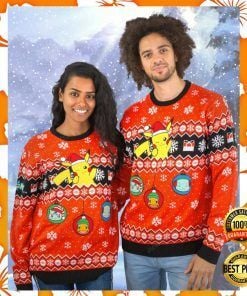 Pokemon Merry Christmas Ugly Christmas Sweater