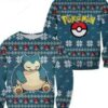 Pokemon Snorlax Ugly Christmas Sweater