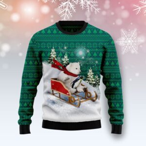 Polar Bear Ugly Christmas Sweater