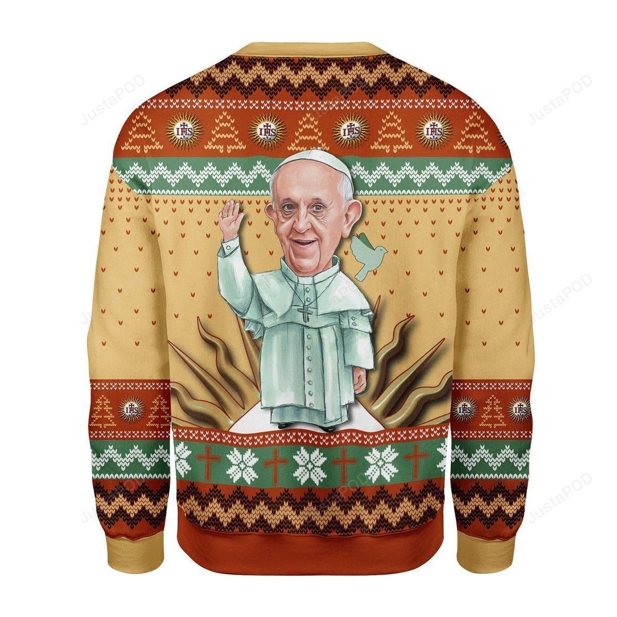 Pope Francis Ugly Christmas Sweater Pope Francis Ugly Christmas Sweater