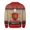 Pope Innocent III Coat of Arms Ugly Christmas Sweater
