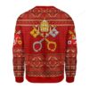 Pope Leo XII Coat of Arms Ugly Christmas Sweater