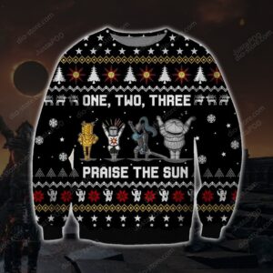 Praise The Sun Knitting Pattern 3d Print Ugly Sweater