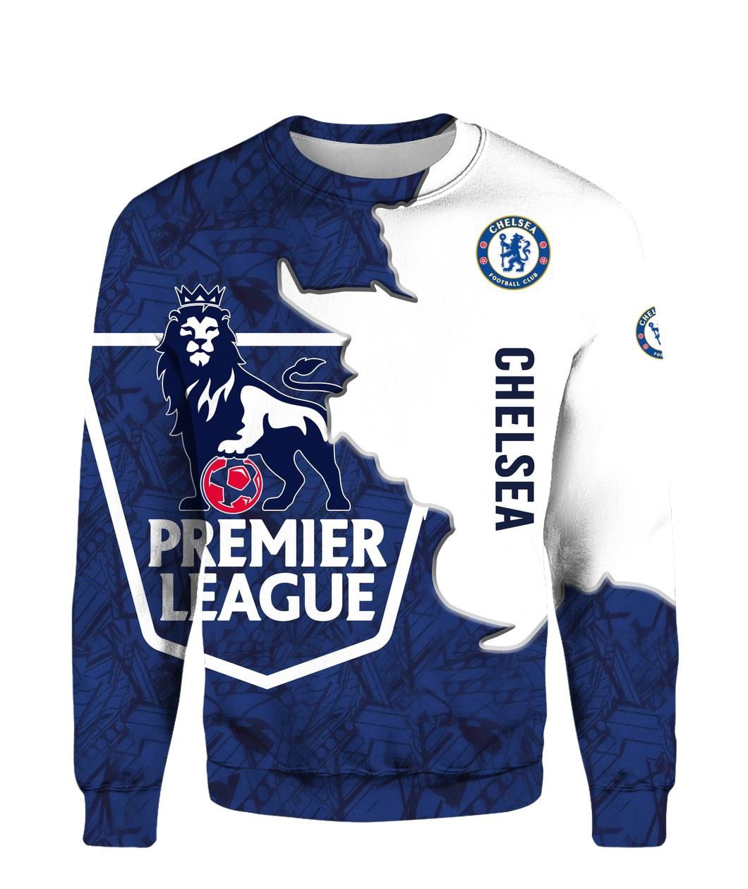 Premier League ? Chelsea Ugly Christmas Sweater Premier League ? Chelsea Ugly Christmas Sweater